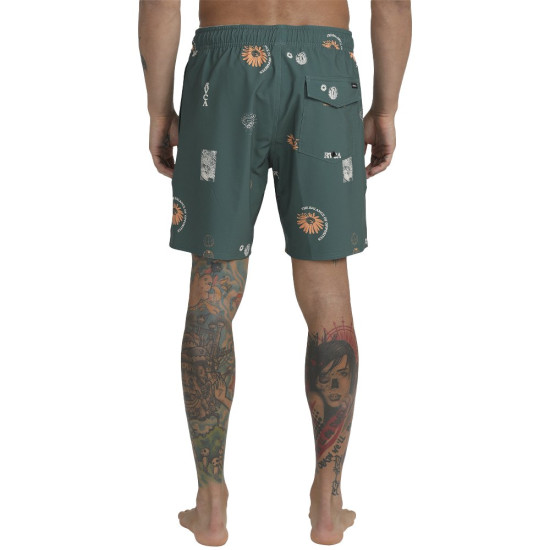 RVCA Ανδρικό μαγιό Va Pigment - Elastic Shorts For Men